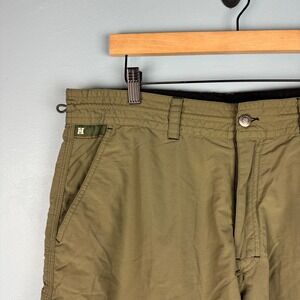Howler Bros Horizon Hybrid 9.5" Shorts Men's 38 Green Ripstop Utility Hiking